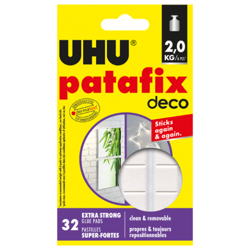 UHU 耐重2kg萬用貼土 057 (32入)