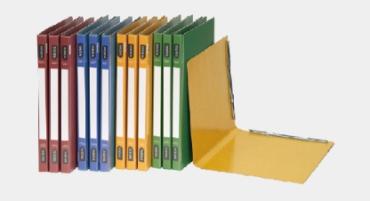 同春 環保PP合成紙彈簧(雙上)夾 PF202